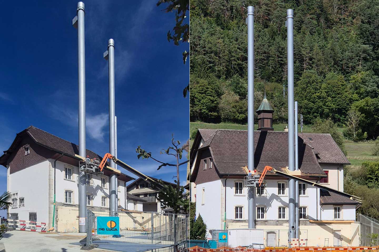 Wiir setzen wieder Kamine